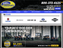Tablet Screenshot of natchezpowersports.com